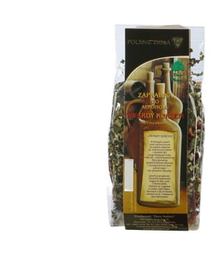 Ziołowa zaprawka do alkoholu twardy korzeń