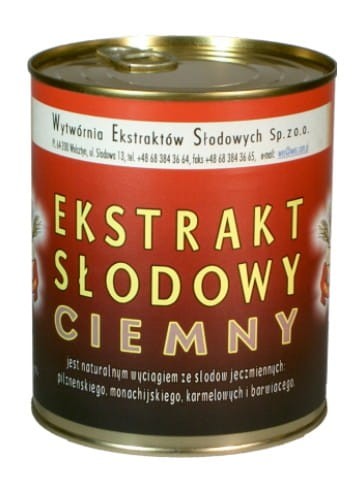 Ekstrakt słodowy ciemny 1,2kg do zrobienia piwa domowego