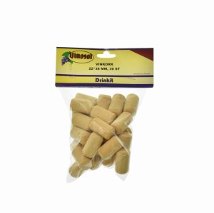 Korki naturalne, lite 22x38mm/30szt