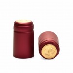 Kapturki termokurczliwe 31x55 bordowe - 10szt