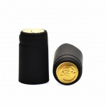 Kapturki termokurczliwe 31x55 czarne matowe - 10szt