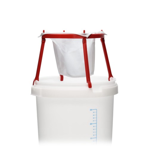 Uchwyt filtracyjny na fermentory do filtracji moszczu