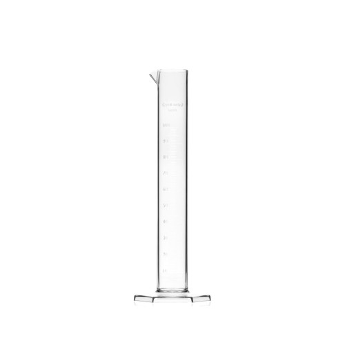 Cylinder miarowy plastikowy 100ml (wysoka przezroczystość)