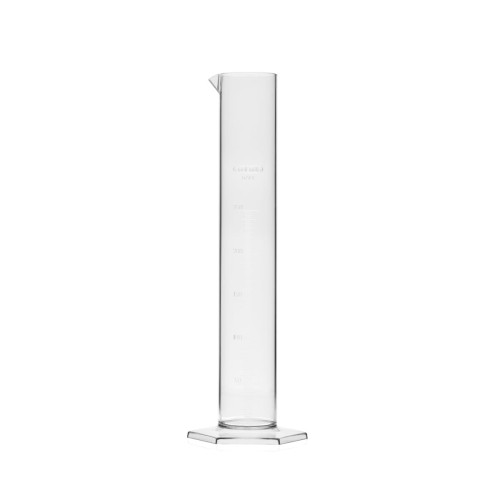 Cylinder miarowy plastikowy 250ml (wysoka przezroczystość)