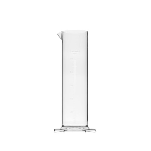 Cylinder miarowy plastikowy 500ml (wysoka przezroczystość)