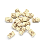 Korki korek (kolor biały) do korkowania butelek 23x38 - 1szt