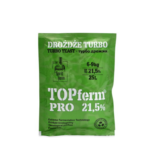 Drożdże gorzelnicze turbo SpiritFerm Top Ferm Pro 6-9kg / 21,5%