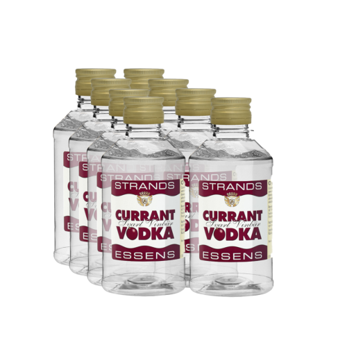 HURT 8szt. Esencja STRANDS Currant (porzeczkowa) Vodka 250ml