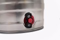 Mini-Keg 5L srebrny z kranikiem do nalewania piwa domowego, akcesoria piwowarskie