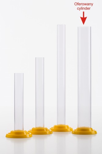 Cylinder plastikowy duży