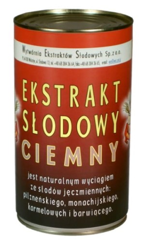 Ekstrakt słodowy ciemny 1,7kg na piwo domowe