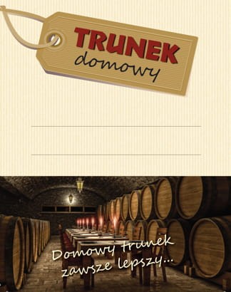 Etykiety na butelkę trunek domowy