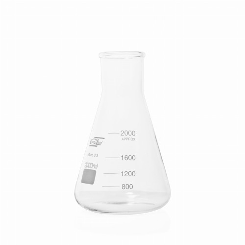 Kolba stożkowa BORO 3.3 szeroka szyja – 2000ml