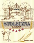 Etykieta na butelkę "Stołeczna"