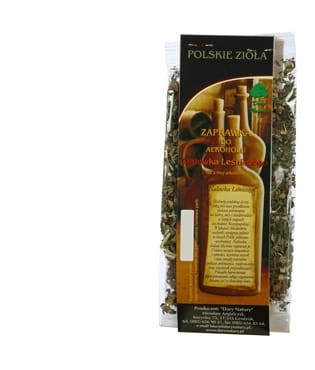 Ziołowa zaprawka do alkoholu nalewka leśniczego